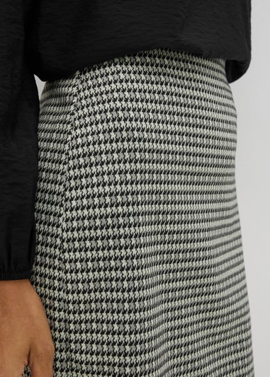 Et Vous Grey Ponte Mini Skirt