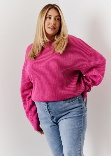 In The Style Berry Crew Neck Jumper