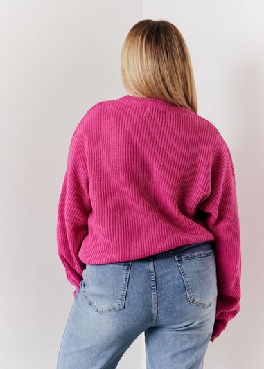 In The Style Berry Crew Neck Jumper