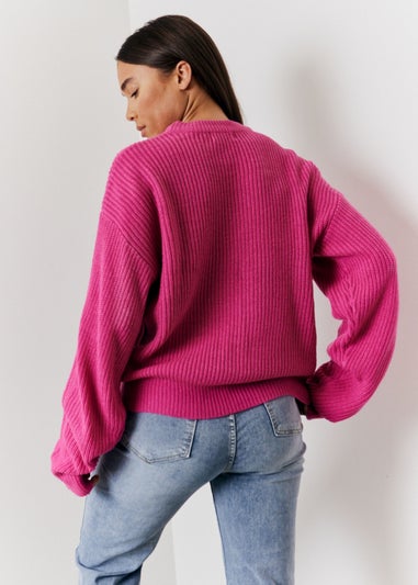 In The Style Berry Crew Neck Jumper