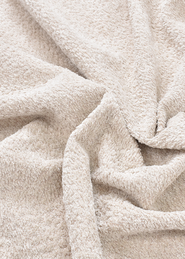 rucomfy Snug Drum Pouffe Natural Beanbag