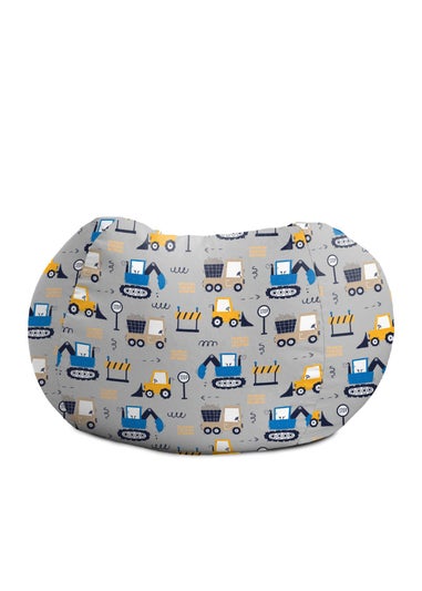 rucomfy Printed Kids Slouchbag Dig-It Beanbag