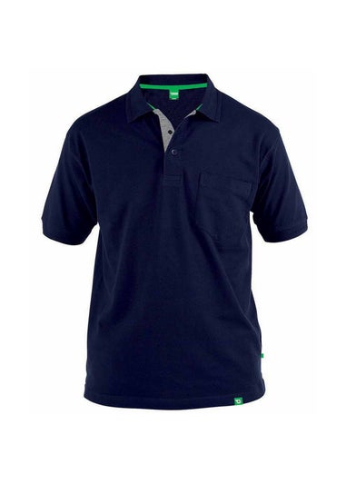 Duke Navy Grant Polo Shirt
