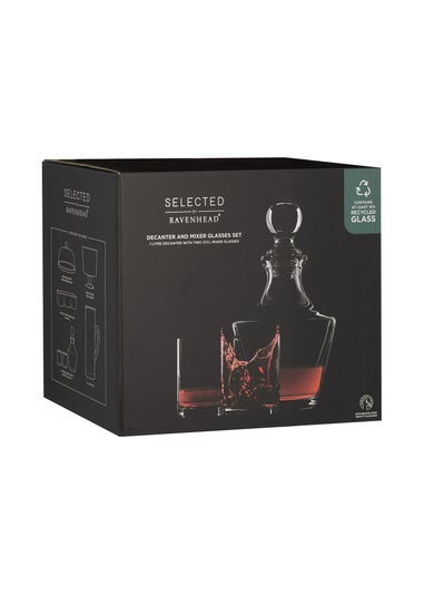 Ravenhead Selected Decanter Set with 2 Glasses