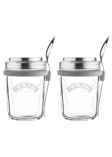 Kilner Create & Make Breakfast Jar Set of 2