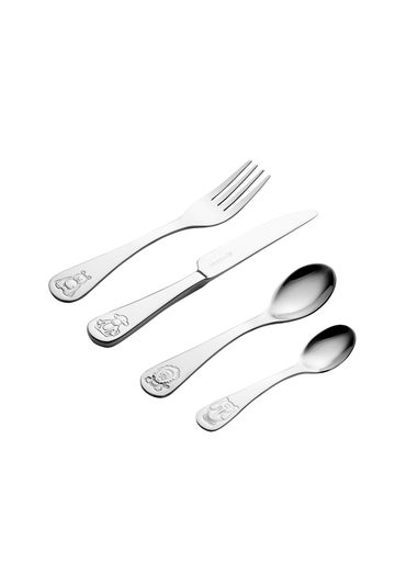 Viners Jungle Kids 4 Piece Cutlery Set