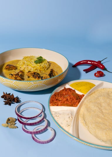 Typhoon World Foods Multi-Cuisine Bowl & Divider Plate