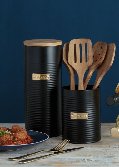 Typhoon Otto Black Utensil Pot