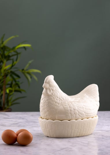 Mason Cash Cream Hen Nest