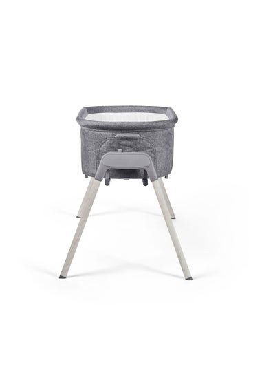 Ickle Bubba Light Grey Drift Gliding Crib