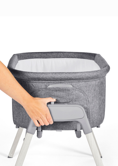 Ickle Bubba Light Grey Drift Gliding Crib