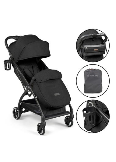 Ickle Bubba Black Aries Prime Autofold Stroller