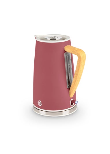 Swan Fuchsia Rose Nordic Style Cordless Kettle (1.7L)