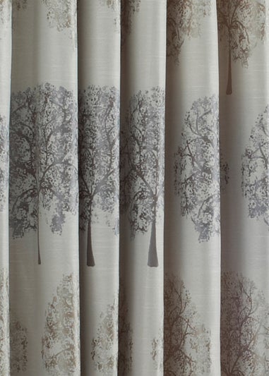 Paoletti Oakdale Motif Eyelet Curtains