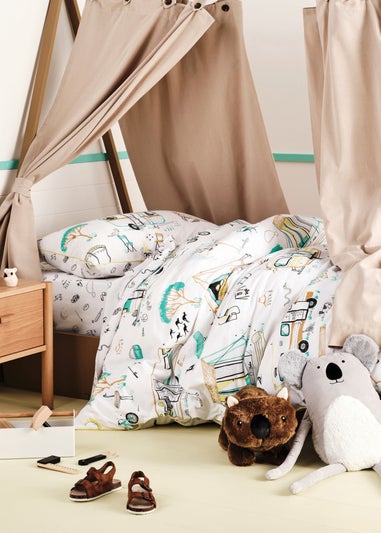 Linen House Kids Down By The River Duvet Cover Set