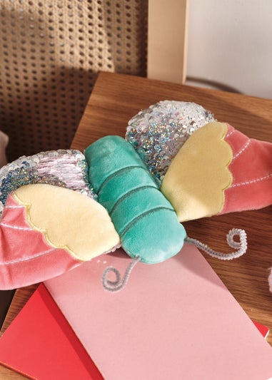 Linen House Kids Brielle Butterfly Plush Toy (35 x 32cm)