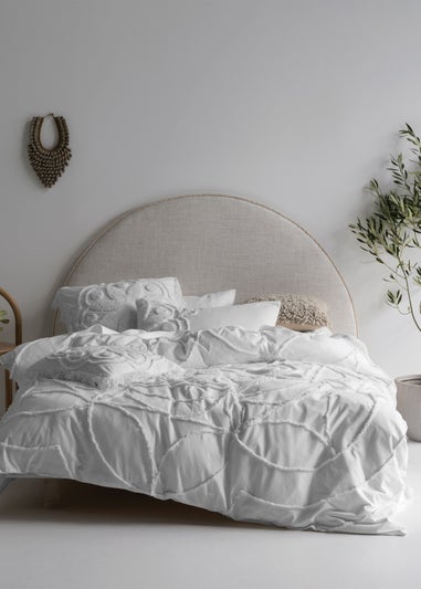 Linen House Manisha Tufted Duvet Cover Set