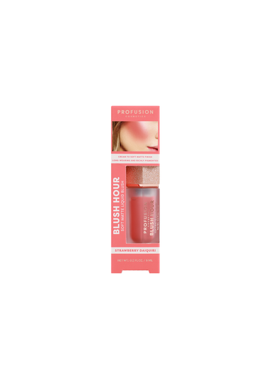 Profusion Cosmetics Blush Hour Liquid Cream Blush Strawberry Daquiri