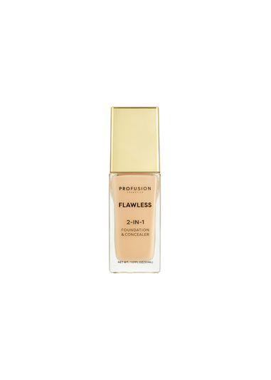 Profusion Cosmetics Flawless 2-in-1 Foundation & Concealer Fair Beige