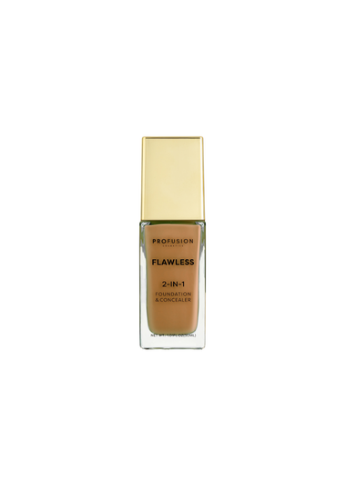 Profusion Cosmetics Flawless 2-in-1 Foundation & Concealer Deep Bronze