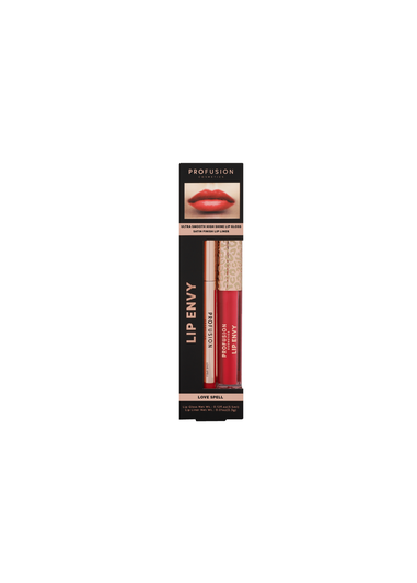 Profusion Cosmetics Lip Envy Gloss and Lip Liner Duo Red