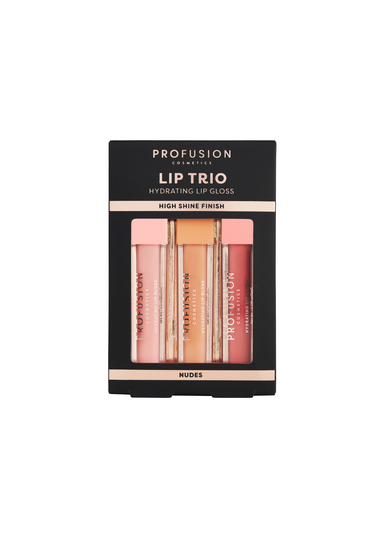 Profusion Cosmetics Pale Pink Lip Trio Nudes