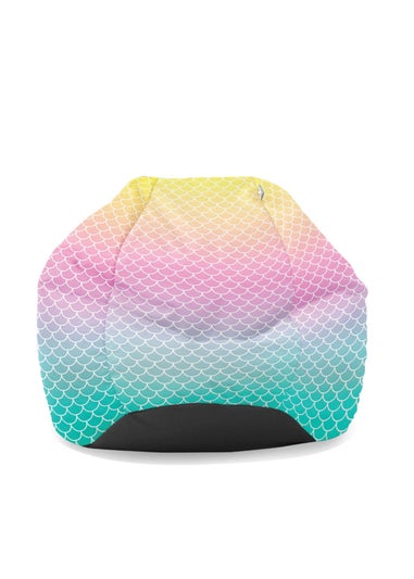 rucomfy Printed Kids Classic Mermaid Ombre Beanbag