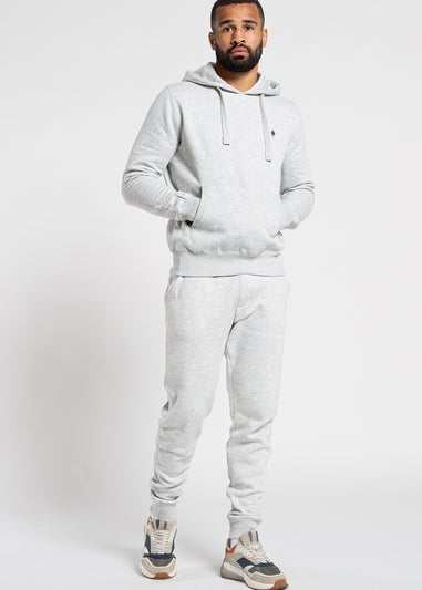 French Connection Grey Cotton Blend Hoody