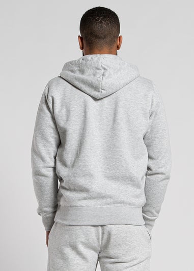 French Connection Grey Cotton Blend Hoody