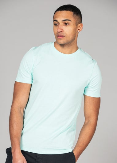 Tokyo Laundry Light Blue Cotton Short Sleeve T-Shirts 5-Pack