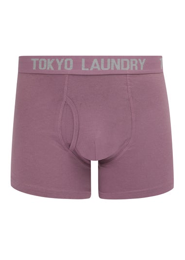 Tokyo Laundry Grey Cotton 6-Pack Boxers