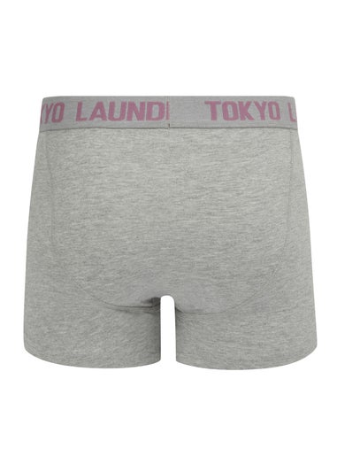 Tokyo Laundry Grey Cotton 6-Pack Boxers