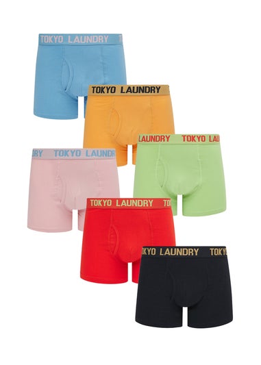 Tokyo Laundry Multi Cotton 6-Pack Boxers