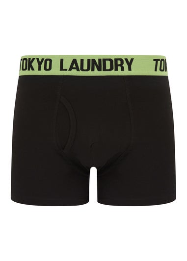 Tokyo Laundry Black Cotton 6-Pack Boxers