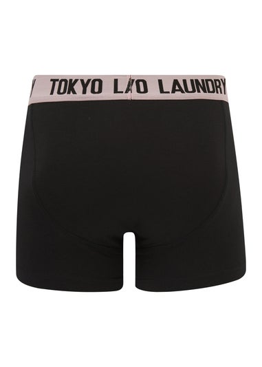 Tokyo Laundry Black Cotton 6-Pack Boxers