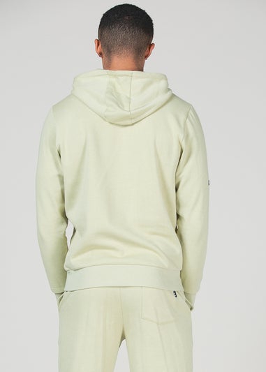 Tokyo Laundry Green Blend Hoody and Fleece Shorts Co-ord Set