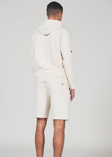 Tokyo Laundry Stone Blend Hoody and Fleece Shorts Co-ord Set