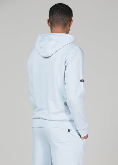 Tokyo Laundry Blue Blend Hoody and Fleece Shorts Co-ord Set