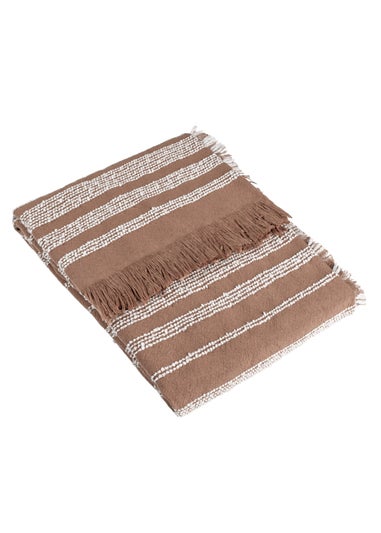 Hoem Jour Woven Fringed Throw (130 x 180cm)