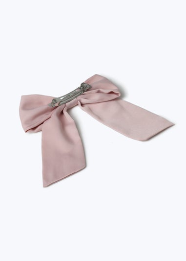 Muse Pink Bow Hair Clip