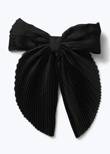 Muse Black Bow Hair Clip