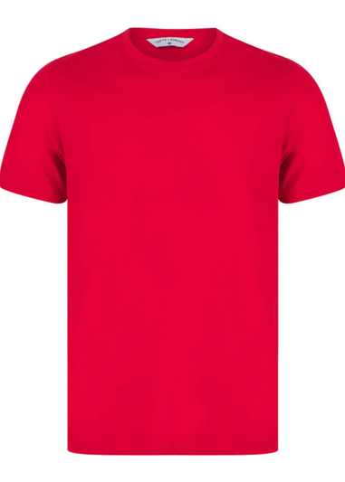 Tokyo Laundry Red 5-Pack Cotton Short-Sleeve Crew Neck T-Shirts