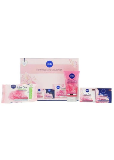 Nivea Pale Pink Soft Rose Care Set