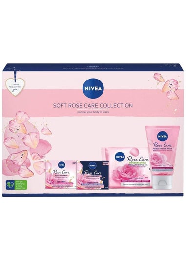 Nivea Pale Pink Soft Rose Care Set