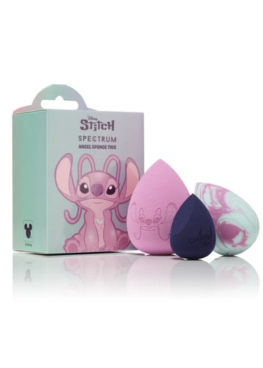 Spectrum x Disney Stitch Angel Makeup Purple Sponge Trio