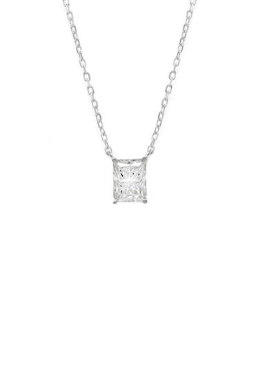 Say It With Silver Radiant Necklace