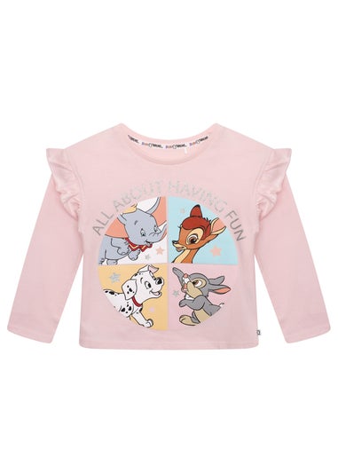 Disney Cream Classic Character Kids T Shirt (2-6 yrs)