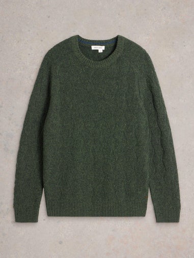 Pullover mit Rautenmuster