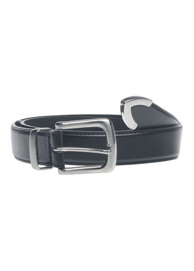 Duke Black Joseph Metal Tipped Belt