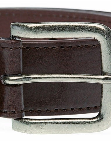 Duke Brown Archie Antique Buckle Belt